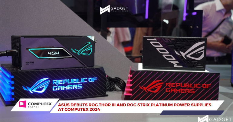 ASUS ROG Thor III ROG Strix Platinum PSU Computex 2024