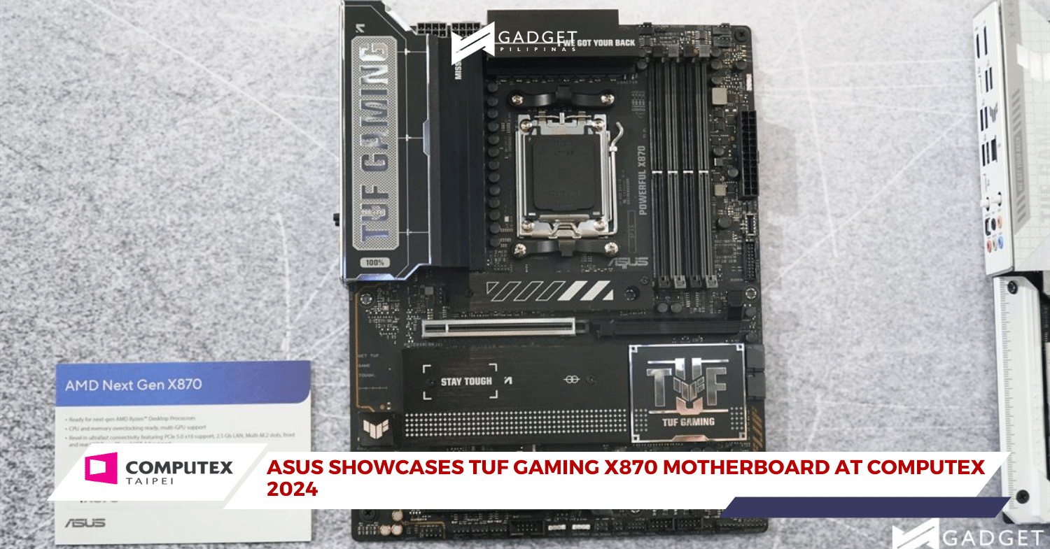 ASUS Showcases TUF Gaming X870 Motherboard Concept at Computex 2024