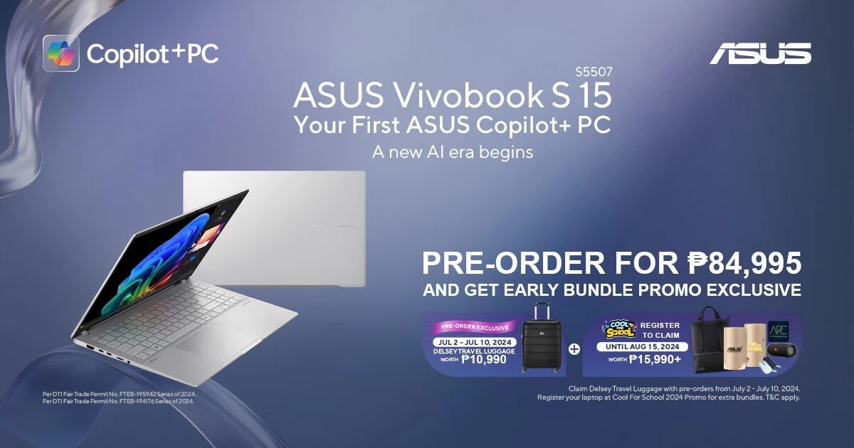 ASUS Vivobook S 15 Pre Order PH 1