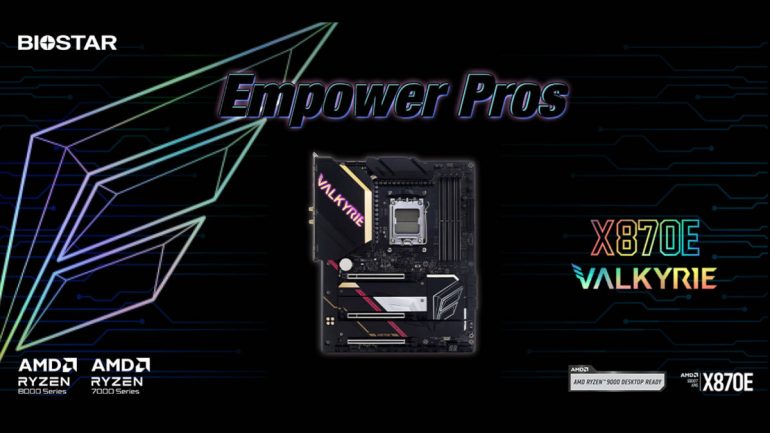 BIOSTAR X870 VALKYRIE motherboard computex 2024
