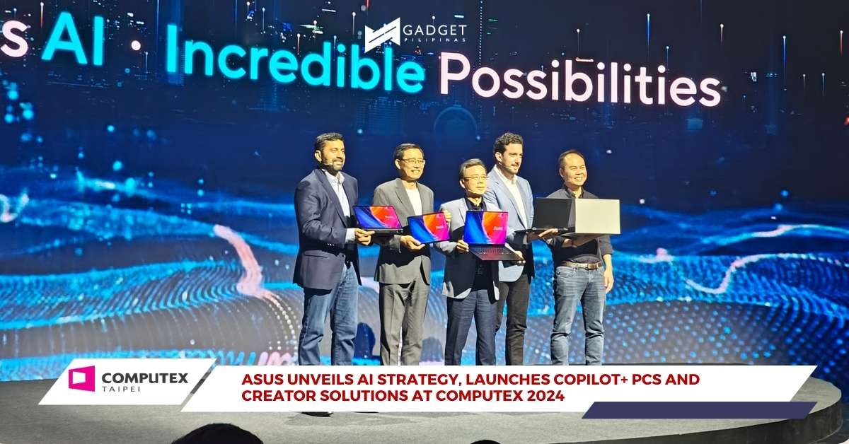 ASUS Unveils AI Strategy, Launches its Copilot+ PCs and Creator Solutions at Computex 2024
