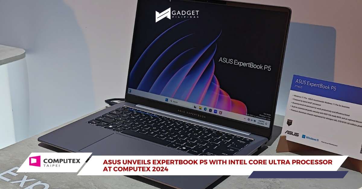 ASUS ExpertBook P5 Debuts at Computex 2024
