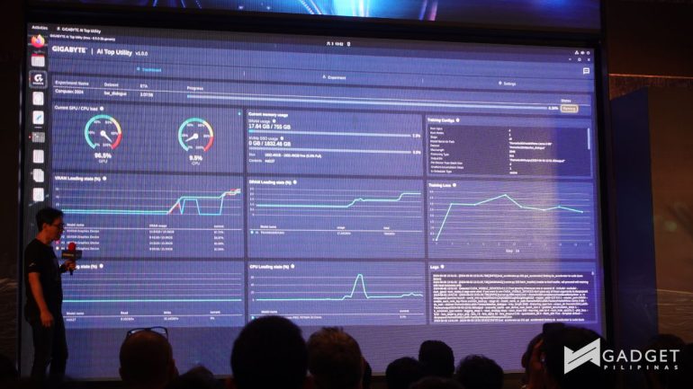 GIGABYTE AI Top Computex 2024 AI Top Utility UI