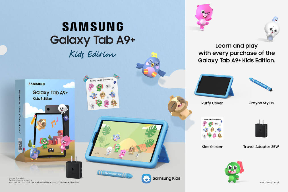 Samsung Launches Galaxy Tab A9 Plus Kids Edition and the Samsung Kids App