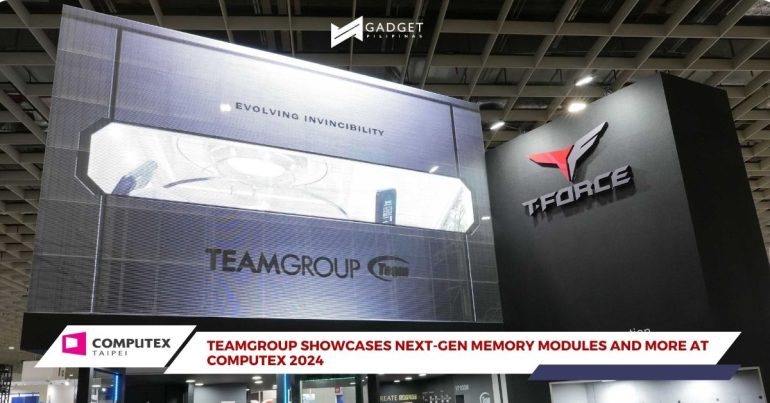 TEAMGROUP memory modules and more at computex 2024