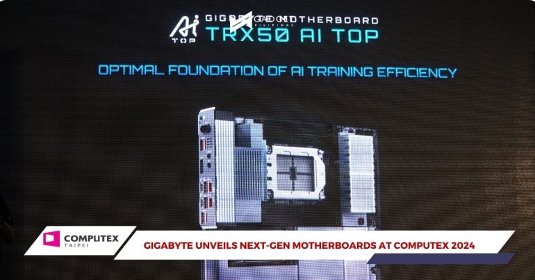 GIGABYTE motherboards 2 computex 2024