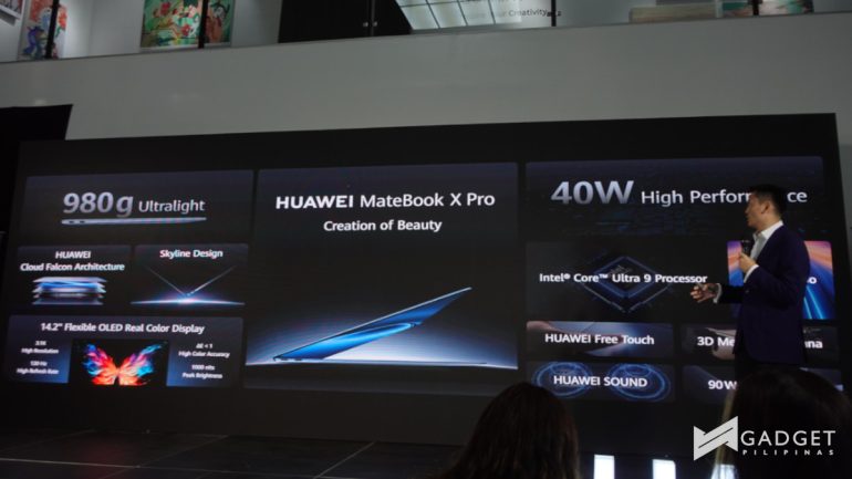 HUAWEI MateBook X Pro PH announce highlights