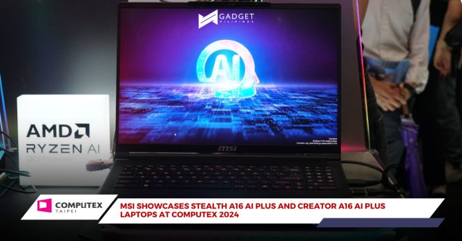 MSI Stealth A16 AI+ Computex 2024 featured image