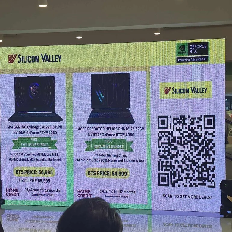 Nvidia Back to School Laptop Promo Silicon Valley 2