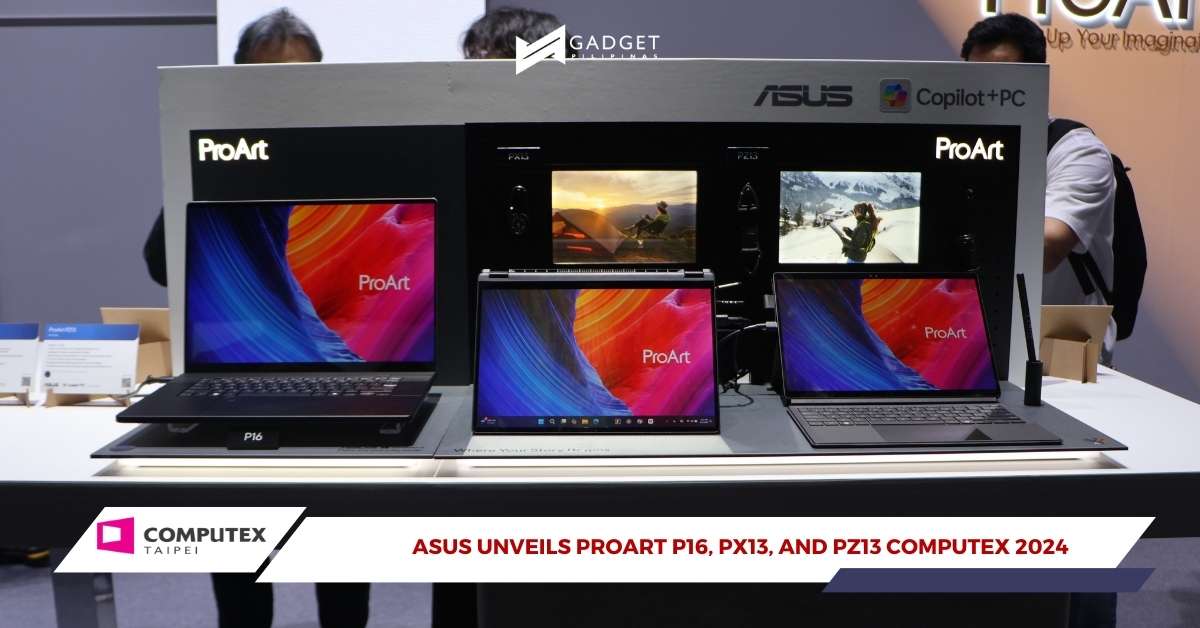 ASUS Unveils ProArt P16, PX13, and PZ13 at Computex 2024