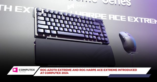 ROG Azoth Extreme and ROG Ace Harpe Extreme Computex 2024 1
