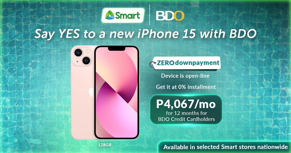 Smart Partners with BDO for “Buy Now, Pay Later” iPhone Promo