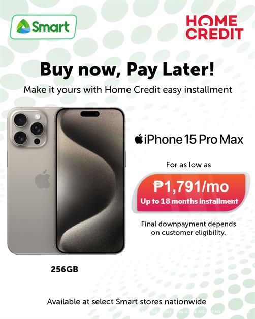 Smart and Home Credit Partner to Provide Affordable Device Financing for Filipinos