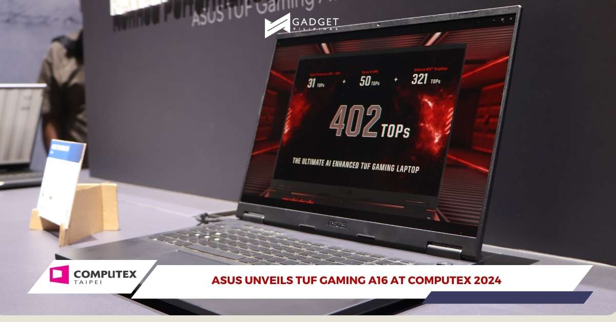 ASUS Unveils TUF Gaming A16 Laptop at Computex 2024