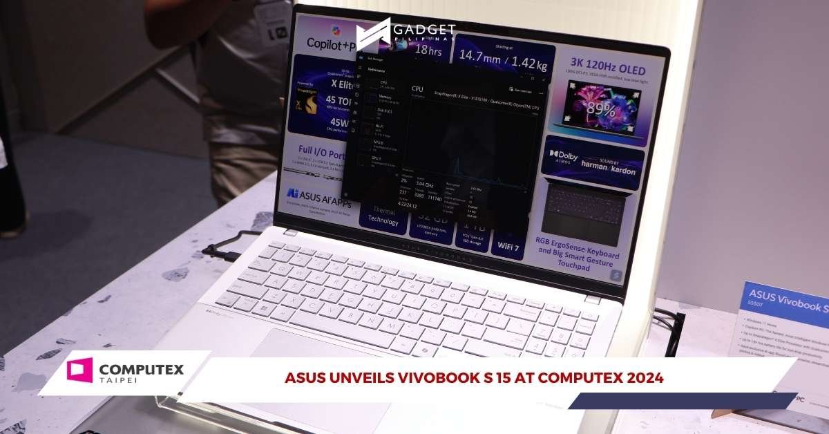 ASUS Launches AI-Powered Vivobook S 15 at Computex 2024
