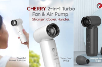 CHERRY 2 in 1Turbo Fan and Air Pump