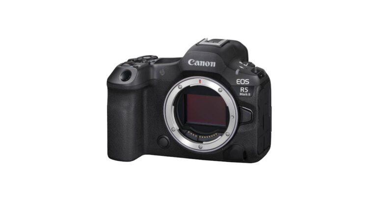 EOS R5 Mark II back