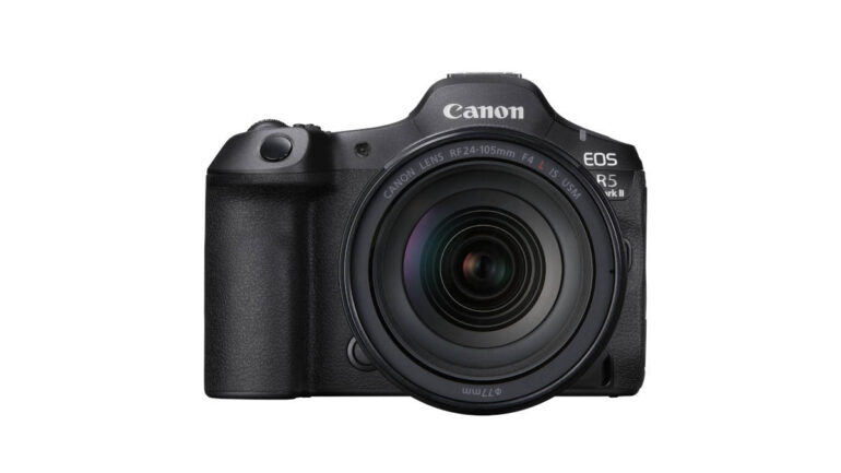 Canon EOS R5 Mark II front