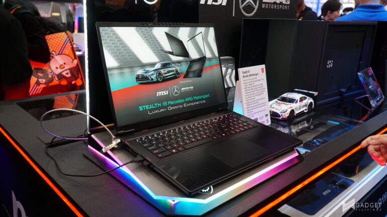 MSI Computex 2024 Stealth 18 Mercedes AMG Motorsport