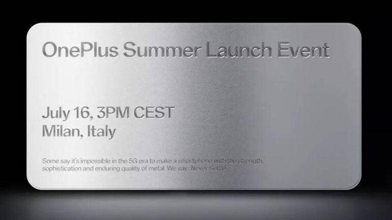 OnePlus Nord july 16 banner