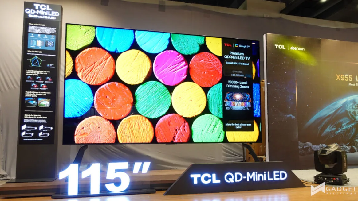 TCL X955 115 inch QD Mini LED PH launch 3