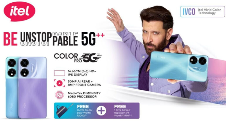 itel Color Pro 5G India launch highlights