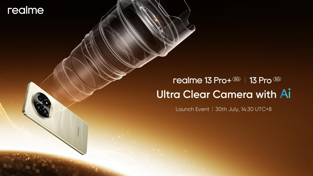 realme 13 Pro Series 5G Set to Launch on July 30
