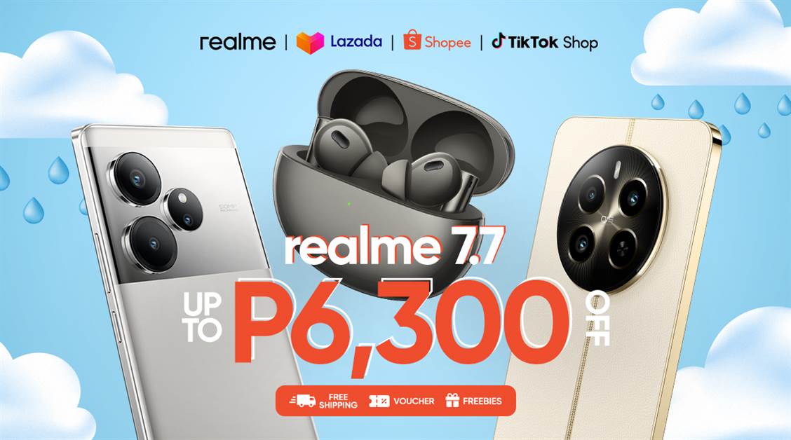 Get Exclusive Deals on Select Devices at realme’s 7.7 Sale