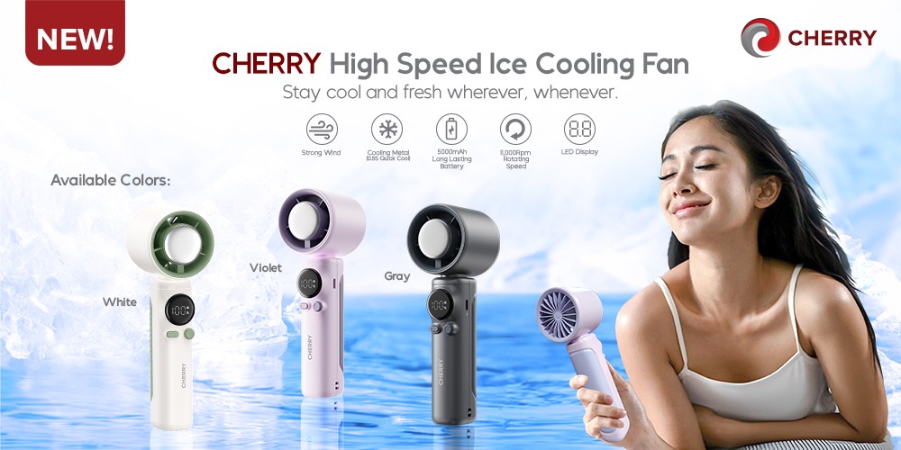 CHERRY High-Speed Ice Cooling Fan is Now Available