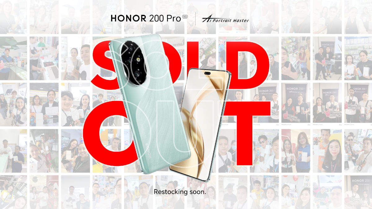 HONOR 200 Pro is Sold Out, Restocking Soon