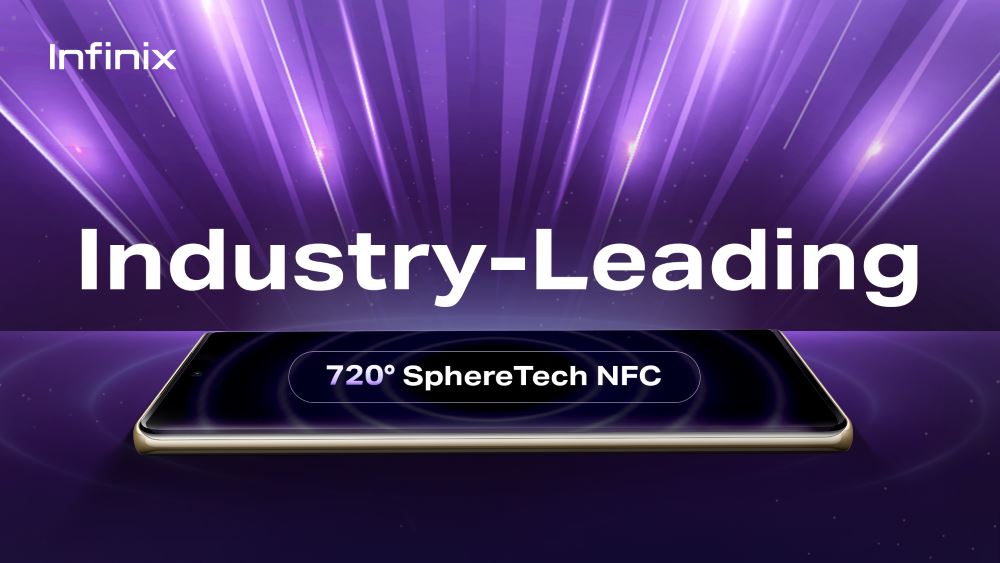 Infinix Unveils 720° SphereTech NFC Technology