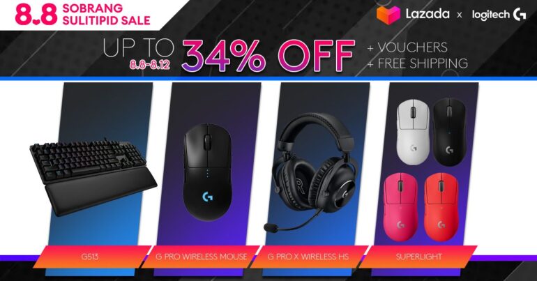 Logitech G 8 8 Sale