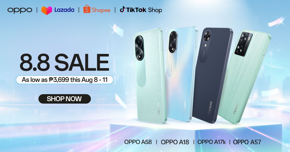 OPPO Announces 8.8 Sale with Substantial Discounts and Promotions