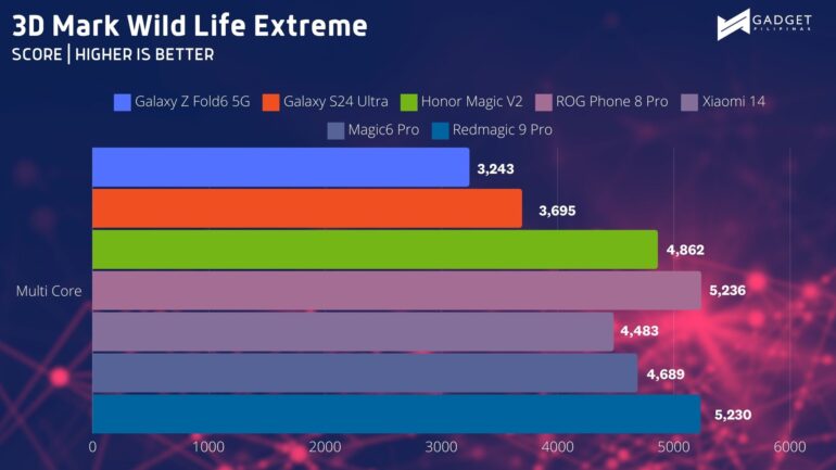 Samsung Galaxy Z Fold6 5G Review 3DMark