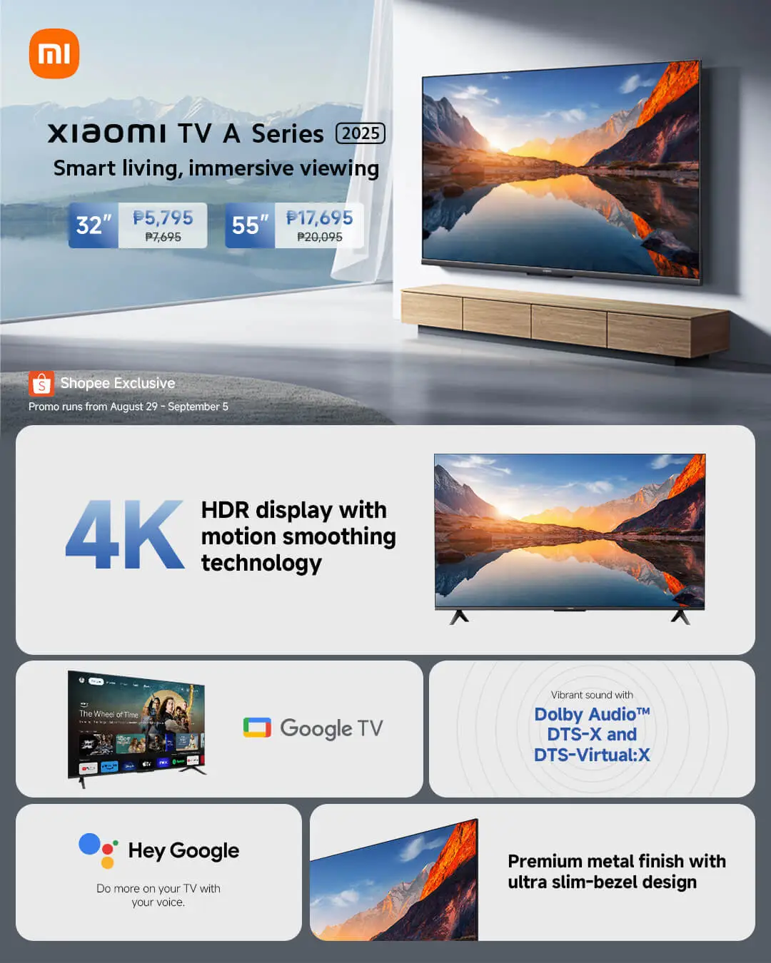 Xiaomi TV A 2025 Main KV