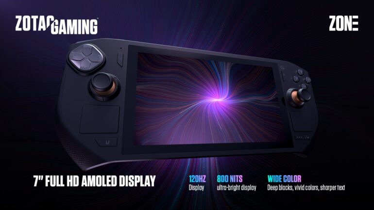 Zotac Zone Gaming Handheld Display