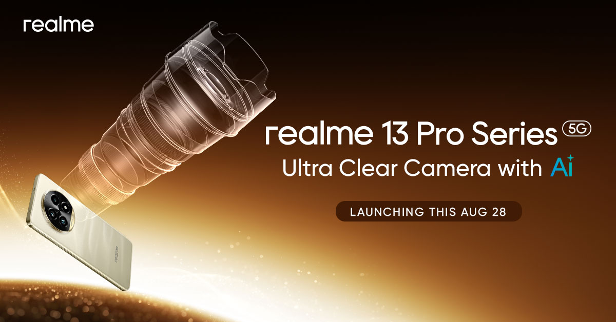 realme 13 Pro Series 5G Arriving in PH on August 28