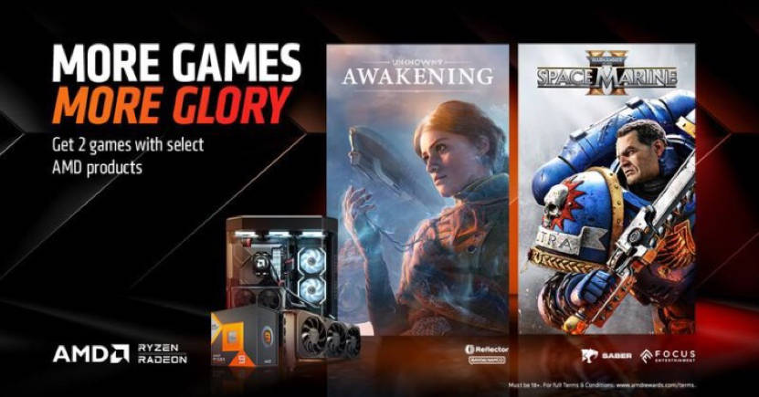 AMD Offers Two Games with Select Products