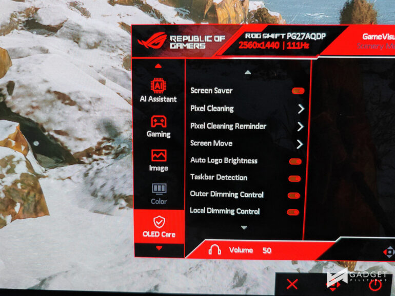 ASUS ROG Swift PG27AQDP Review 07