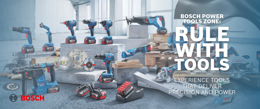 Bosch to Showcase New Power Tools at its Global City Event