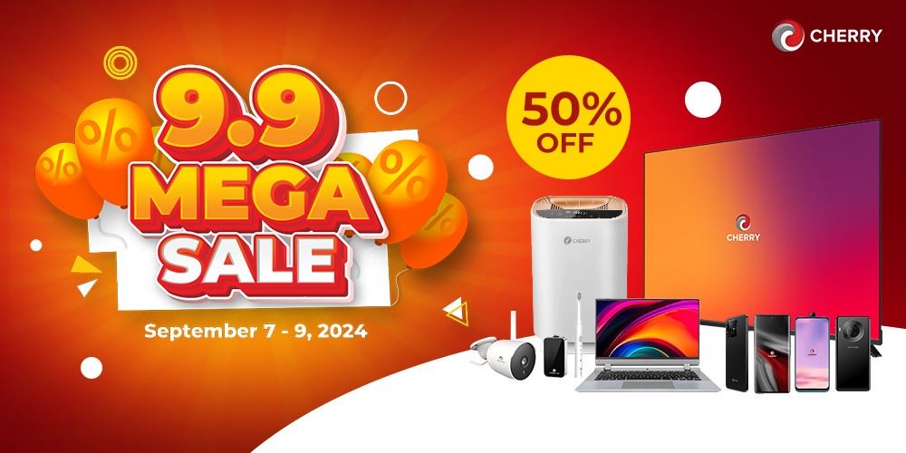 CHERRY’s 9.9 Mega Sale: Kick Off Your -Ber Months with Amazing Deals