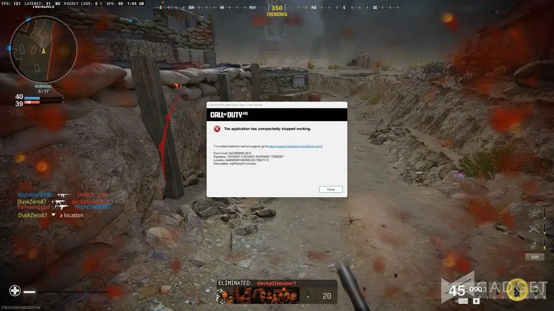 CoD Black Ops 6 Multiplayer Bug