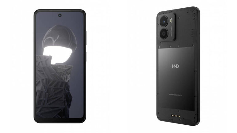 HMD Fusion black front