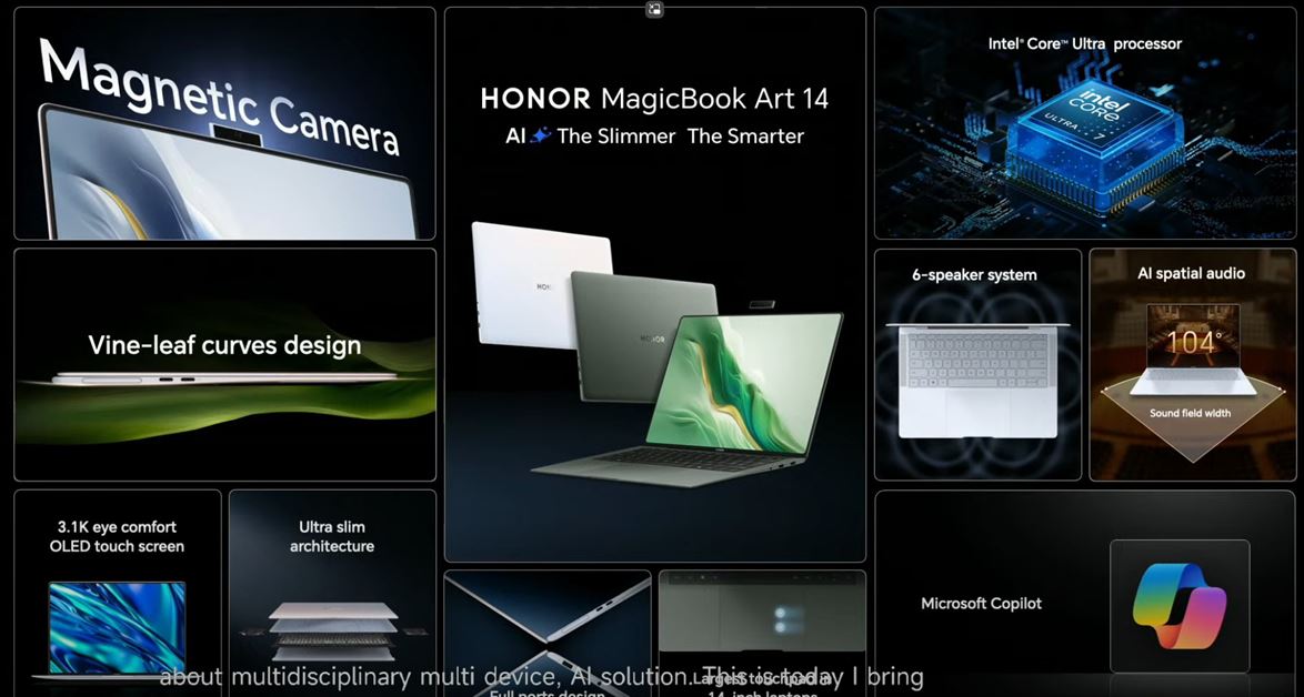 HONOR MagicBook Art 14 IFA 2024 5