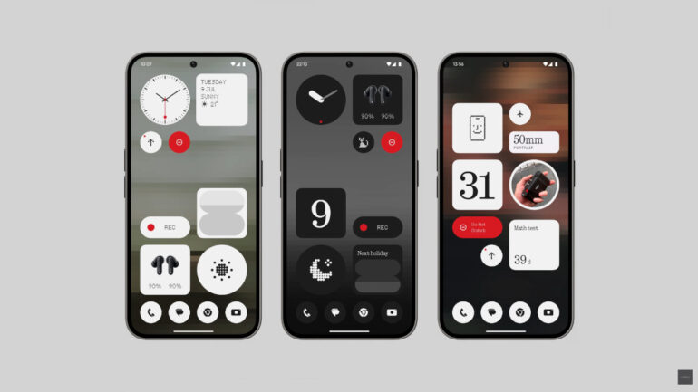 Nothing OS 3.0 announcement new widget