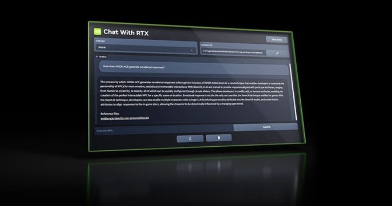 Nvidia RTX AI PC Chat RTX