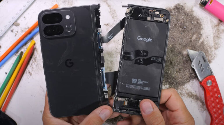 Pixel 9 Pro Fold durability test 3