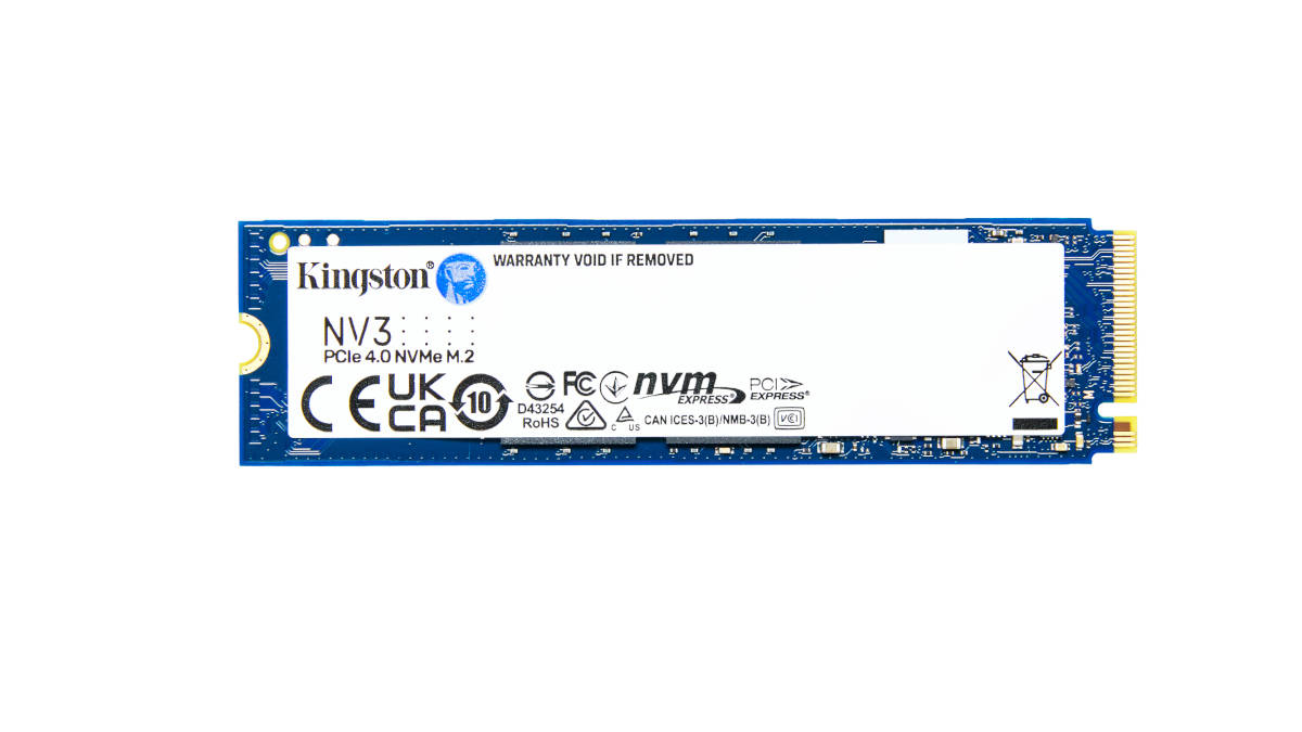 Kingston Brings Next-Gen Performance with NV3 NVMe SSD