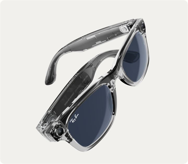 Ray-Ban Meta Glasses Get Transparent Version and Various Improvements