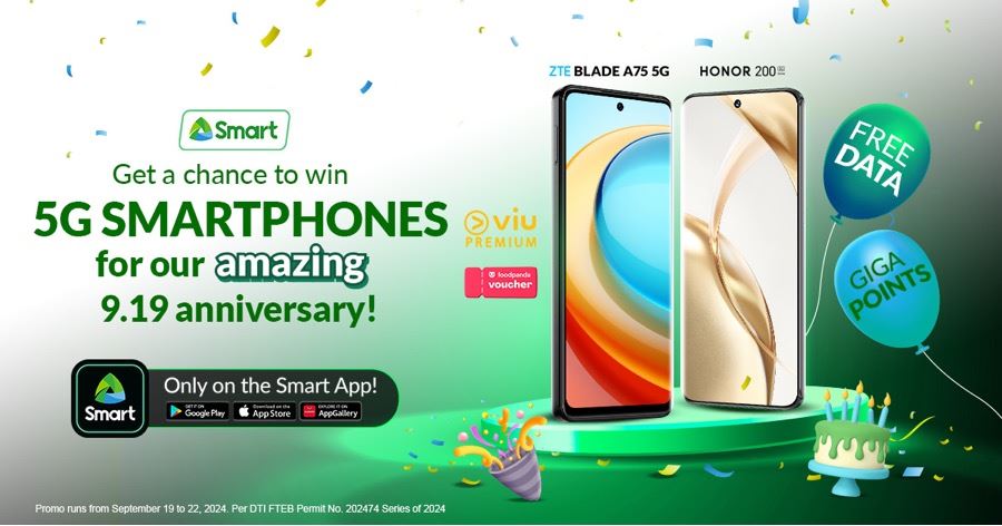 Smart App Celebrates Anniversary with Exciting 5G Smartphone Giveaway